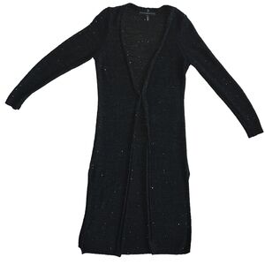 White House Black Marke Long cardigan sequined sweater